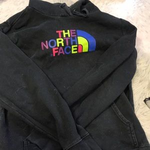 Black north face hoodie